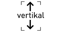 Symbolbild für vertikal